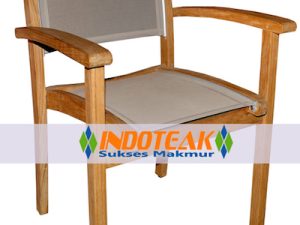Batyline Stacking Arm Chair B