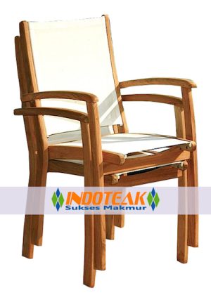 Batyline Stacking Arm Chair C