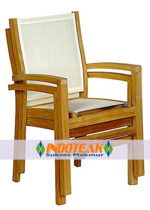 Batyline Stacking Arm Chair E