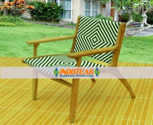 Wicker Lounge Arm Chair