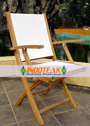 Teak Batyline Arm Chair