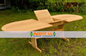 Oval Extending Table 120CM - Mod A