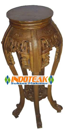 Teak Pot Guci